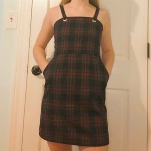 Plaid Minidress